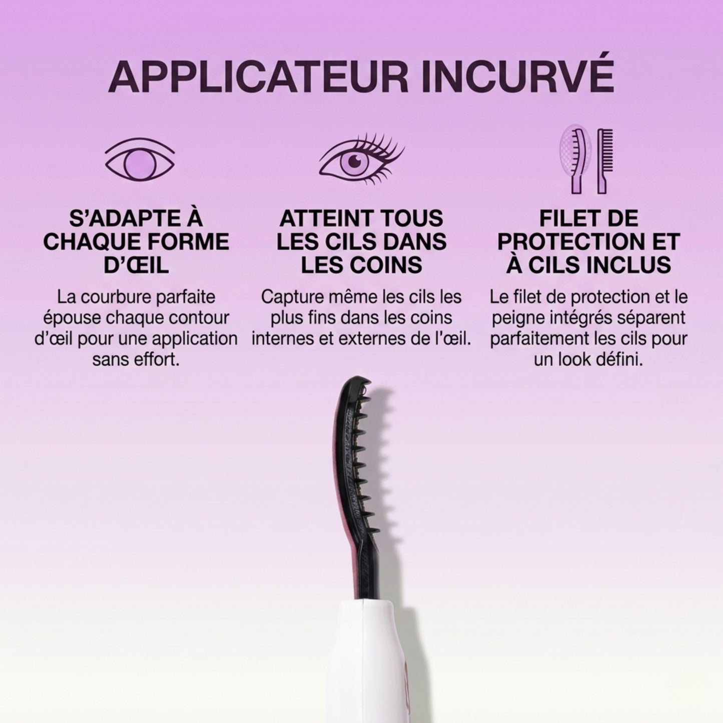 VEYLIA™ Recourbe-cils chauffant professionnel